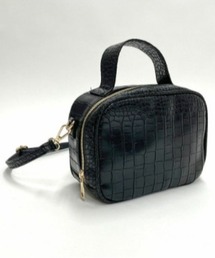 《クロコ調×2WAY》レディース アレグロBAG ショルダー＆ハンドバッグ コンパクト 春夏秋冬