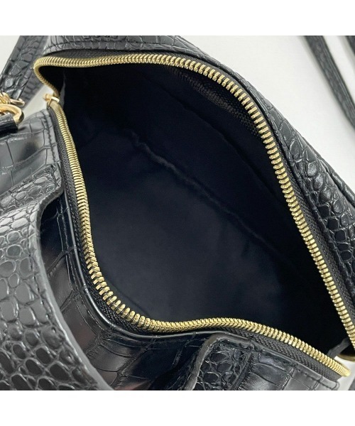 GORGE（ゴージ）の「《クロコ調×2WAY》レディース アレグロBAG ショルダー＆ハンドバッグ コンパクト 春夏秋冬（ショルダーバッグ・レディース・ブラック/グリーン/ブラウン・F）」の11枚目の写真