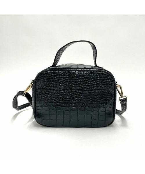 GORGE（ゴージ）の「《クロコ調×2WAY》レディース アレグロBAG ショルダー＆ハンドバッグ コンパクト 春夏秋冬（ショルダーバッグ・レディース・ブラック/グリーン/ブラウン・F）」の10枚目の写真