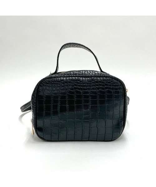 GORGE（ゴージ）の「《クロコ調×2WAY》レディース アレグロBAG ショルダー＆ハンドバッグ コンパクト 春夏秋冬（ショルダーバッグ・レディース・ブラック/グリーン/ブラウン・F）」の8枚目の写真