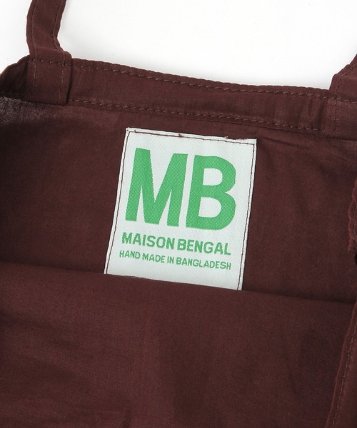 A part by(アパートバイ)の「【セレクト】Maison Bengal_トートバッグ(トートバッグ・レディース・ブルー/ブラウン/ピンク・FREE)」の10枚目の写真