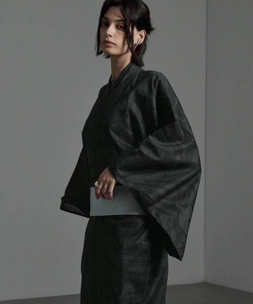 CIYOT-シヨウト-】2パターン 浴衣 3点セット【浴衣＋帯＋下駄