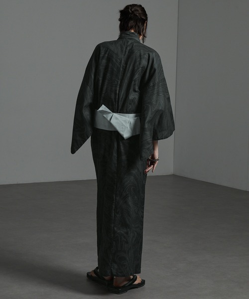 CIYOT-シヨウト-】2パターン 浴衣 3点セット【浴衣＋帯＋下駄】（浴衣