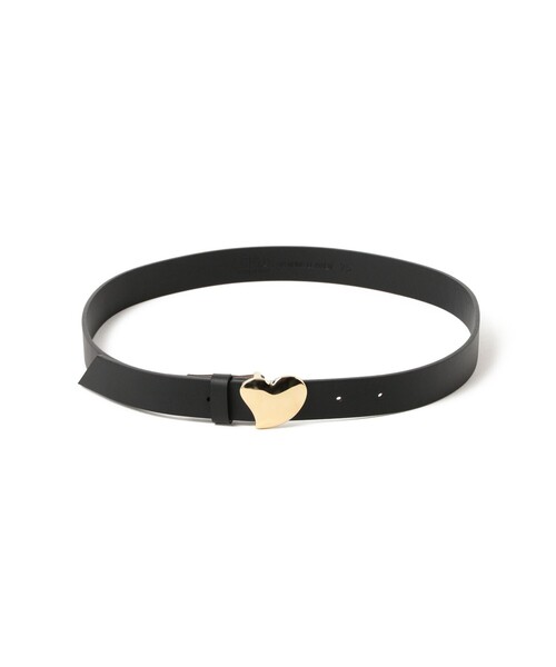 Demi-Luxe BEAMS(デミルクス ビームス)の「LEFIJE / Tresor ハートバックル ベルト(ベルト・レディース・ブラック・75)」の1枚目の写真