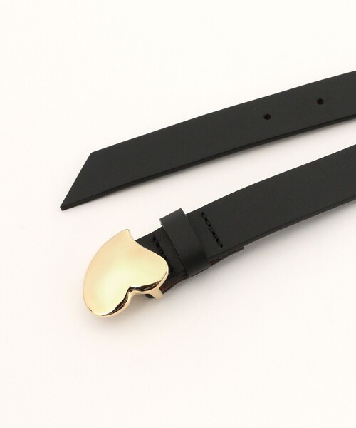 Demi-Luxe BEAMS(デミルクス ビームス)の「LEFIJE / Tresor ハートバックル ベルト(ベルト・レディース・ブラック・75)」の3枚目の写真