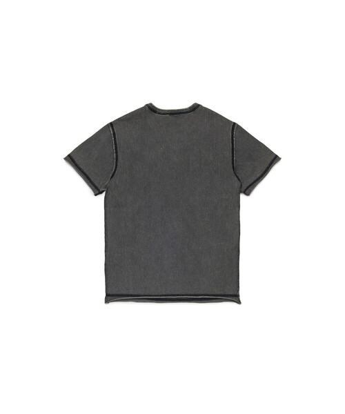 DIESEL(ディーゼル)の「キッズ Tシャツ TRAWJUST(Tシャツ/カットソー・キッズ・オフホワイト/ブラック・10Y/12Y/14Y/4Y/16Y/8Y/6Y)」の3枚目の写真