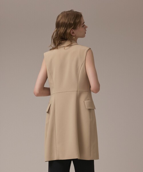 GRACE CONTINENTAL（グレースコンチネンタル）の「テーラードワンピース（ワンピース・レディース・ブラック/ベージュ・38/36）」の14枚目の写真