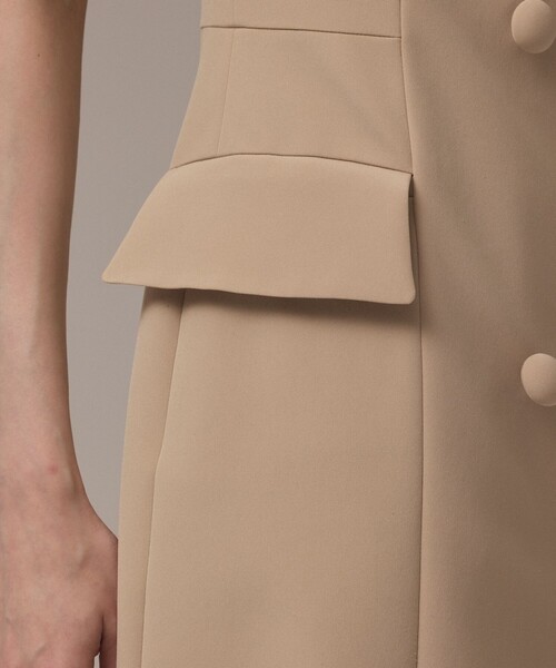 GRACE CONTINENTAL（グレースコンチネンタル）の「テーラードワンピース（ワンピース・レディース・ブラック/ベージュ・38/36）」の17枚目の写真