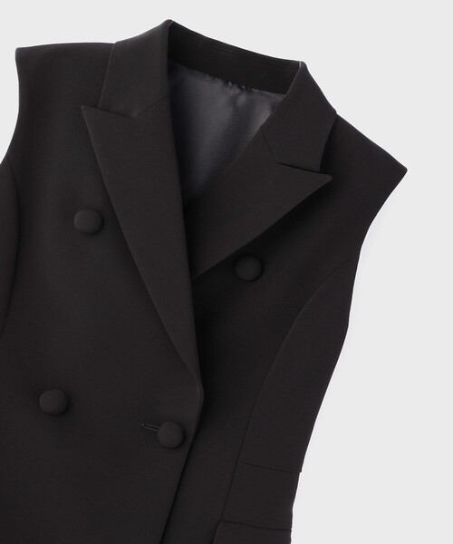 GRACE CONTINENTAL（グレースコンチネンタル）の「テーラードワンピース（ワンピース・レディース・ブラック/ベージュ・38/36）」の9枚目の写真