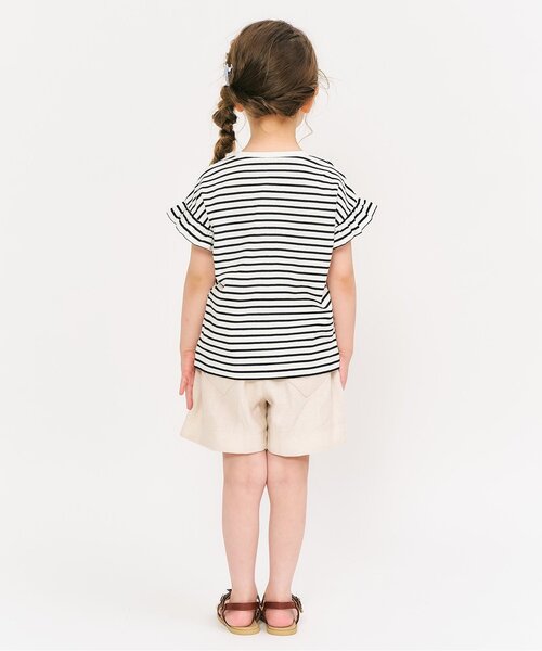 apres les cours（アプレレクール）の「アソートモチーフ・ポケットTシャツ（Tシャツ/カットソー・キッズ・ローズ/アイボリー/その他2/ラベンダー/ミント・80/90/100/110/120/130/140）」の7枚目の写真