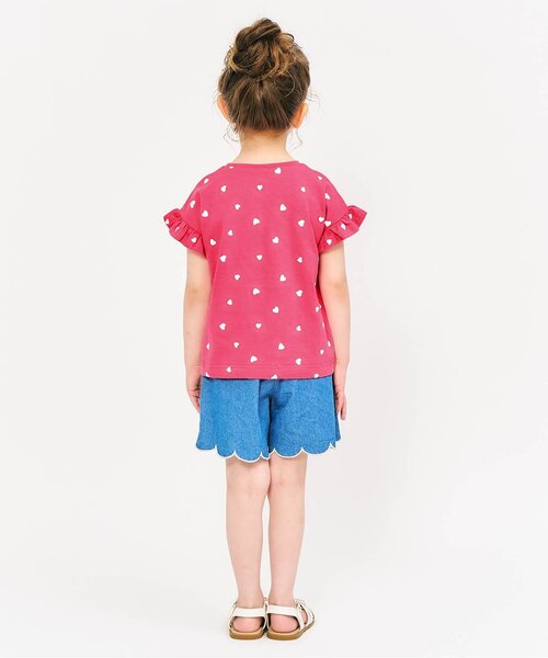 apres les cours（アプレレクール）の「アソートモチーフ・ポケットTシャツ（Tシャツ/カットソー・キッズ・ローズ/アイボリー/その他2/ラベンダー/ミント・80/90/100/110/120/130/140）」の12枚目の写真