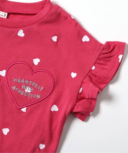 apres les cours（アプレレクール）の「アソートモチーフ・ポケットTシャツ（Tシャツ/カットソー・キッズ・ローズ/アイボリー/その他2/ラベンダー/ミント・80/90/100/110/120/130/140）」の20枚目の写真