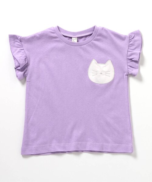 apres les cours（アプレレクール）の「アソートモチーフ・ポケットTシャツ（Tシャツ/カットソー・キッズ・ローズ/アイボリー/その他2/ラベンダー/ミント・80/90/100/110/120/130/140）」の22枚目の写真