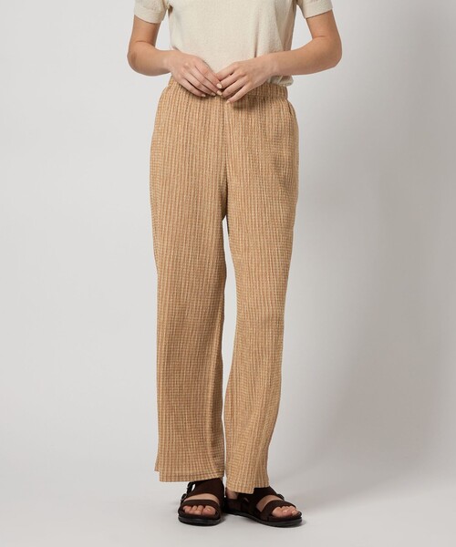 steven alan チェックパンツ　美品 セール】＜Steven Alan＞クレープ チェック イージーパンツ