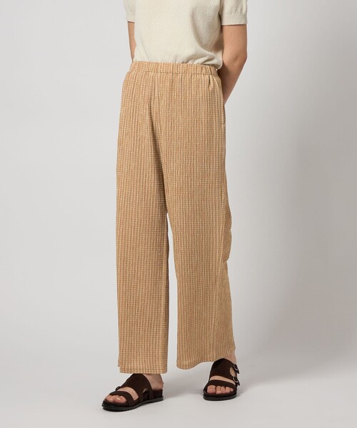 セール】＜Steven Alan＞クレープ チェック イージーパンツ（その他