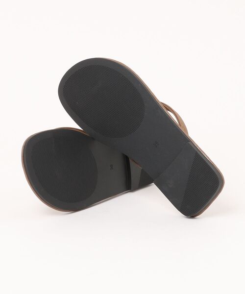 Ritzy（リッツィー）の「クリップトゥ フラットトングサンダル ビーチサンダル（サンダル・レディース・ホワイト/ベージュ/シルバー/ブラック・23/23.5/24/24.5/25）」の8枚目の写真