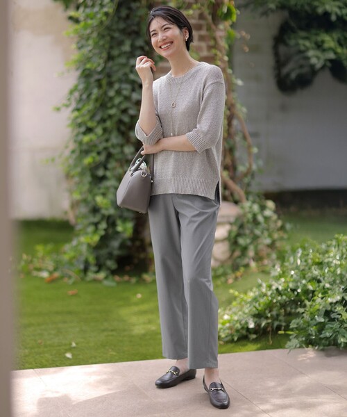 セール】SOFTシャンブレー テーパード パンツ（その他パンツ）｜J