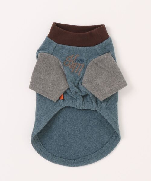 KRIFF MAYER（クリフメイヤー）の「【犬服･ストレッチ･着脱簡単】DOGもちのびT(ロゴ)（ペットウェア・レディース・ダークブラウン/レッド/グレー/カラフル/ブラック/ナチュラル/ダークブルー・SMALL/XX-LARGE/X-LARGE/LARGE/MEDIUM）」の11枚目の写真