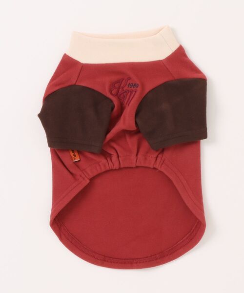KRIFF MAYER（クリフメイヤー）の「【犬服･ストレッチ･着脱簡単】DOGもちのびT(ロゴ)（ペットウェア・レディース・ダークブラウン/レッド/グレー/カラフル/ブラック/ナチュラル/ダークブルー・SMALL/XX-LARGE/X-LARGE/LARGE/MEDIUM）」の12枚目の写真