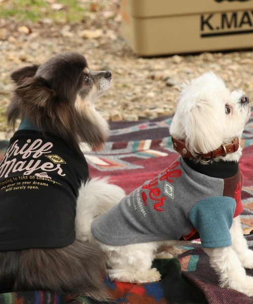 犬服・ストレッチ・着脱簡単】DOGもちのびT(ロゴ)（ペットウェア