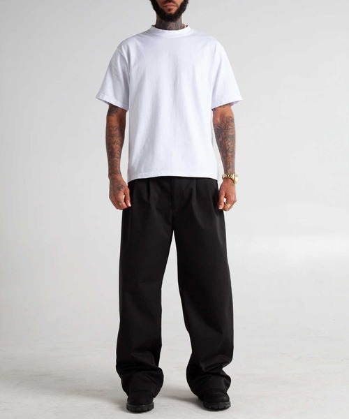SHAKA WeAR（シャカウェア）の「【SHAKA WEAR】7.5oz Max Heavyweight Cropped Tee 短丈Tシャツ ショート丈 MCS02S UNTR（Tシャツ/カットソー・メンズ・ブラック/チャコールグレー/ホワイト・XL/L/M/S）」の6枚目の写真