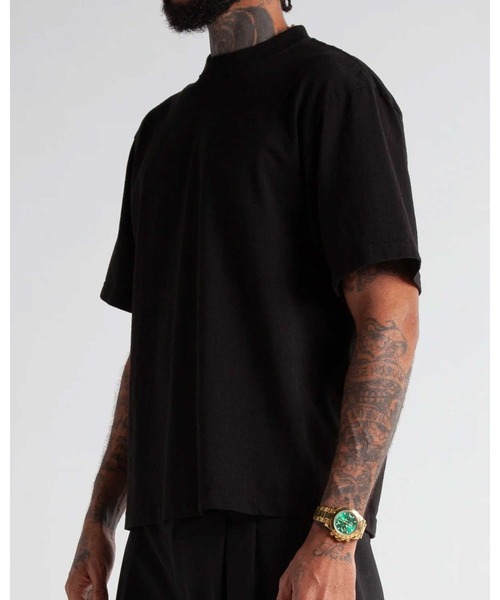 SHAKA WeAR（シャカウェア）の「【SHAKA WEAR】7.5oz Max Heavyweight Cropped Tee 短丈Tシャツ ショート丈 MCS02S UNTR（Tシャツ/カットソー・メンズ・ブラック/チャコールグレー/ホワイト・XL/L/M/S）」の7枚目の写真