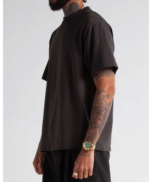 SHAKA WeAR（シャカウェア）の「【SHAKA WEAR】7.5oz Max Heavyweight Cropped Tee 短丈Tシャツ ショート丈 MCS02S UNTR（Tシャツ/カットソー・メンズ・ブラック/チャコールグレー/ホワイト・XL/L/M/S）」の9枚目の写真