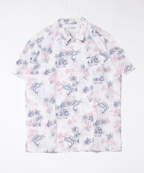 Columbia(コロンビア)の「Columbia/コロンビア TROLLERS BEST SS SHIRT シャツ(シャツ/ブラウス・メンズ・ホワイト系2/ホワイト系1・XL/L/M)」の2枚目の写真