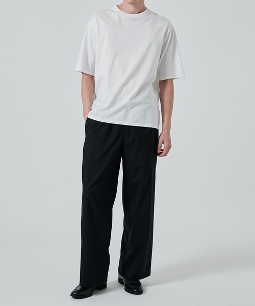marka(マーカ)の「【MARKA/マーカ】別注 CREW NECK TEE(Tシャツ/カットソー・メンズ・ホワイト/ブラック/ダークグレー・1/2)」の13枚目の写真