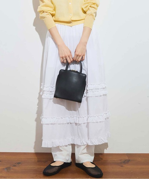 fig Ｌondon（フィグロンドン）の「_deco skirt（スカート・レディース・グリーン/ホワイト/ブラック・FREE）」の21枚目の写真