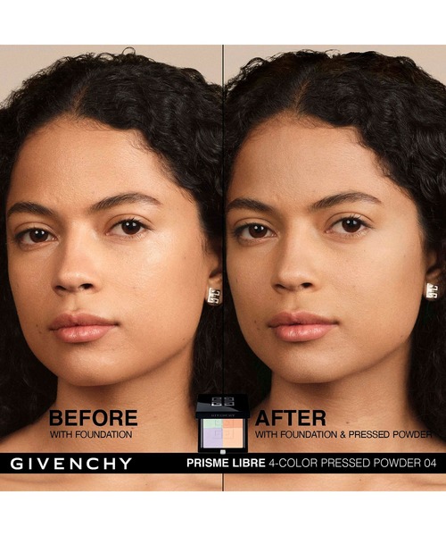 GIVENCHY BEAUTY(ジバンシイ ビューティー)の「プリズム・リーブル・プレストパウダー(フェイスパウダー・レディース・No.00 オパルセント・チュール/No.04 アシッド・シフォン/No.03 ローズ・ヴェイル/No.02 ホワイト・サテン/No.01 パステル・シフォン・FREE)」の12枚目の写真