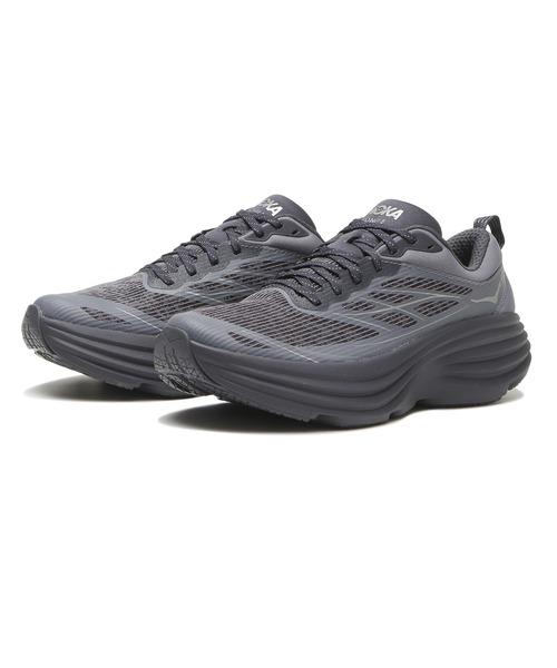 HOKA(ホカ)の「BONDI 8 TS CAGED 1155391-CYG(スニーカー・メンズ・グレー・28.0cm/27.5cm/27.0cm/26.5cm/26.0cm/28.5cm/29.0cm/25.5cm/25.0cm)」の3枚目の写真