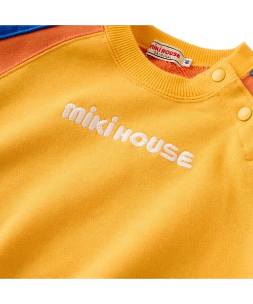 MIKI HOUSE（ミキハウス）の「ロゴトレーナー（スウェット・キッズ・レッド系その他/イエロー/レッド系その他4・120cm/110cm/100cm/90cm/80ｃｍ/130cm）」の6枚目の写真