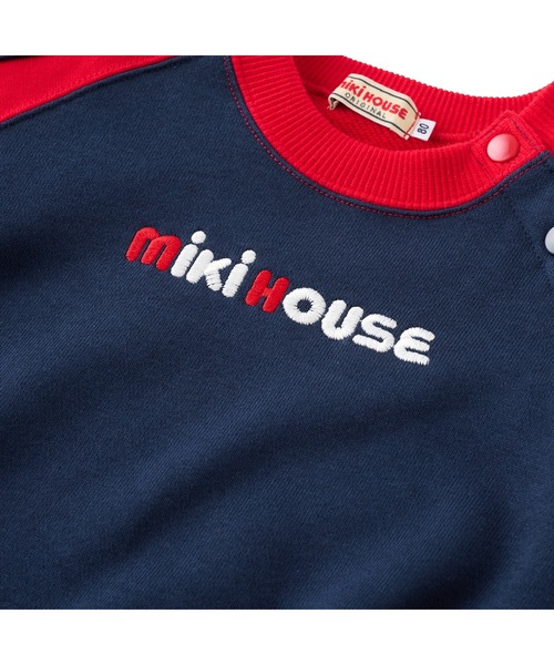 MIKI HOUSE（ミキハウス）の「ロゴトレーナー（スウェット・キッズ・レッド系その他/イエロー/レッド系その他4・120cm/110cm/100cm/90cm/80ｃｍ/130cm）」の12枚目の写真