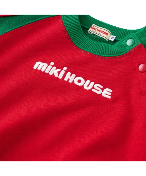 MIKI HOUSE（ミキハウス）の「ロゴトレーナー（スウェット・キッズ・レッド系その他/イエロー/レッド系その他4・120cm/110cm/100cm/90cm/80ｃｍ/130cm）」の17枚目の写真