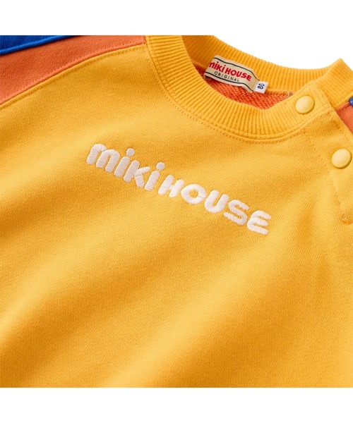 MIKI HOUSE（ミキハウス）の「ロゴトレーナー（スウェット・キッズ・レッド系その他/イエロー/レッド系その他4・120cm/110cm/100cm/90cm/80ｃｍ/130cm）」の7枚目の写真