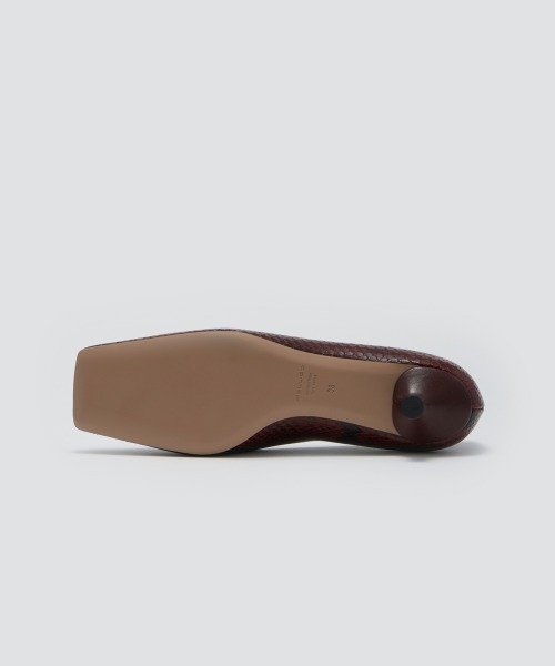 PELLICO（ペリーコ）の「NORA アネッリ パンプス 3.0cm PYTHON WINE