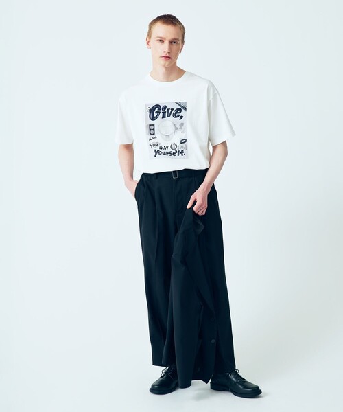 ADAM ET ROPE'（アダムエロペ）の「【Chocomoo×ADAM ET ROPE 】PRINT TEE（Tシャツ/カットソー・メンズ・ホワイト・FREE）」の13枚目の写真