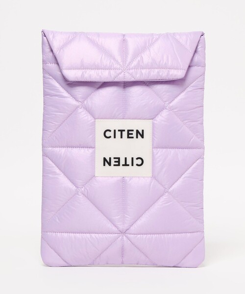 CITEN（シテン）の「＜CITEN＞ パデッド PCケース L ライト（PC・タブレットケース・レディース・ダークブラウン/ベージュ/ライトグレー/レッド/シルバー/ダークグレー/その他3/その他4/ロイヤルブルー/ブラック/オレンジ/ターコイズブルー系/その他6/ケリーグリーン/クリーム/ライム/その他7/ライラック/ブラウン系・FREE）」の12枚目の写真