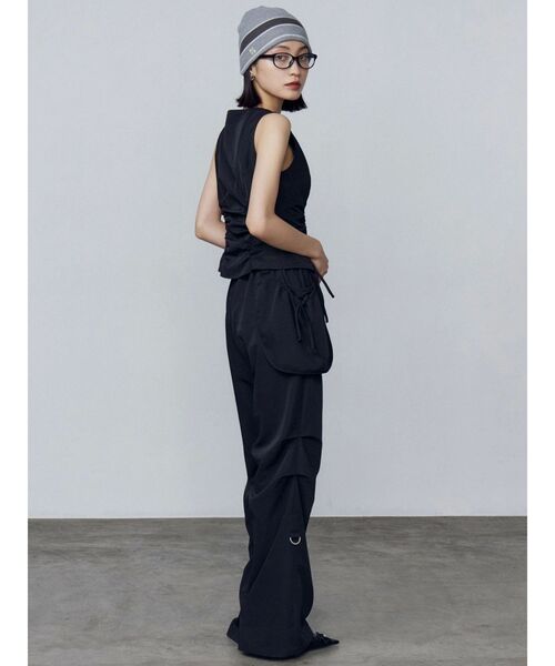 EMODA（エモダ）の「リボンギャザートップ（Tシャツ/カットソー・レディース・その他/ブラック/グレー・FREE）」の22枚目の写真