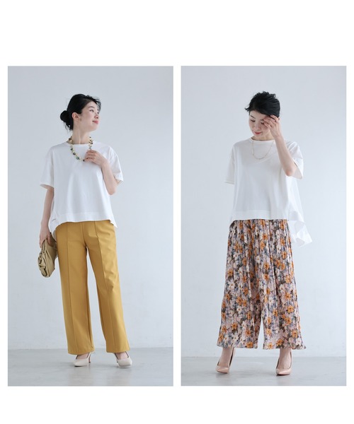 cawaii（カワイイ）の「（黒）後ろ下がりベールのTシャツトップス（Tシャツ/カットソー・レディース・ブラック/ダークグレー/ホワイト・FREE）」の17枚目の写真