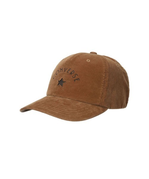 CONVERSE（コンバース）の「CONVERSE CORDUROY CAP / コンバース（キャップ・レディース・ブラック/ブラウン・57~59cm）」の6枚目の写真