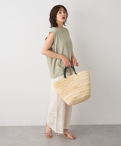 CRAFT STANDARD BOUTIQUE（クラフトスタンダードブティック）の「レースパッチワークパンツ（その他パンツ・レディース・アイボリー/ブラック・FREE）」の17枚目の写真