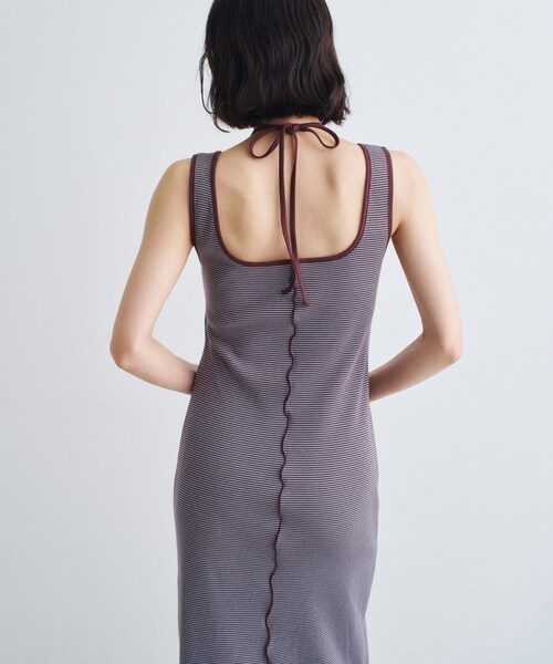 chic border jersey dress（ワンピース）｜CODE A（コードエー