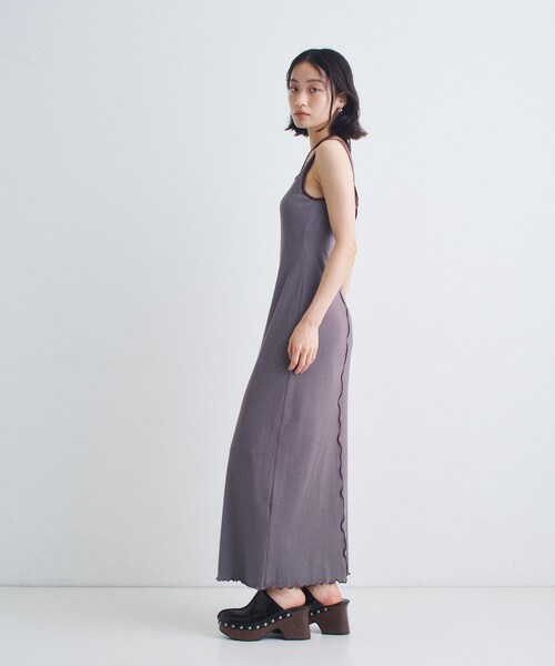 chic border jersey dress（ワンピース）｜CODE A（コードエー