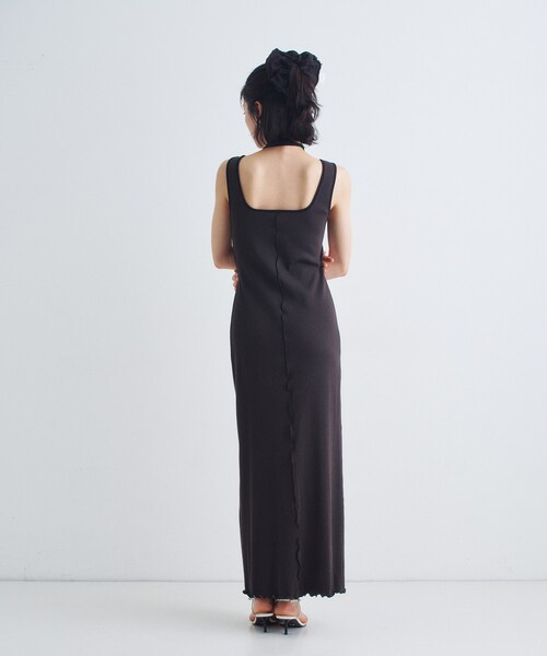 CODE A(コードエー)の「chic border jersey dress(ワンピース・レディース・ブラック系2/ホワイト系3/ブラウン系その他3・00)」の11枚目の写真