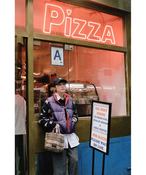 BEAMS BOY（ビームスボーイ）の「【1/15再値下げ】ペナント ニット プルオーバー（ニット/セーター・レディース・グリーン/ネイビー・ONE SIZE）」の6枚目の写真