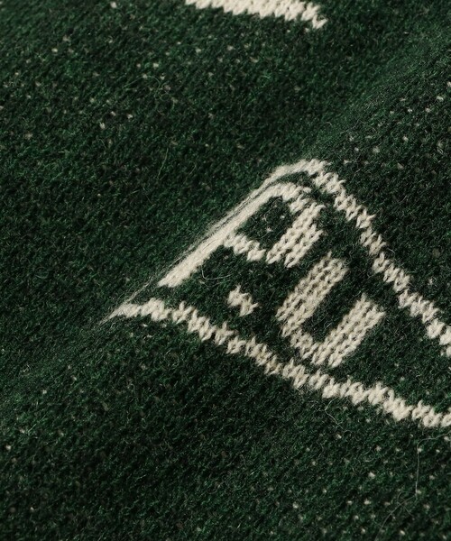 BEAMS BOY（ビームスボーイ）の「【1/15再値下げ】ペナント ニット プルオーバー（ニット/セーター・レディース・グリーン/ネイビー・ONE SIZE）」の19枚目の写真