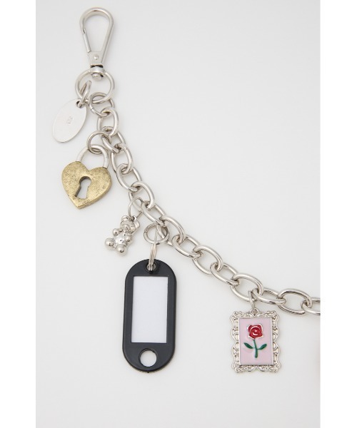 SLY(スライ)の「RANDOM CHARM DECO CHAIN ランダム チャーム デコ チェーン(チャーム・レディース・シルバー・FREE)」の4枚目の写真