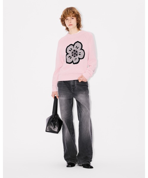 KENZO（ケンゾー）の「'Boke Flower' コットン ウール ジャンパー（その他トップス・レディース・ピンク系その他・SMALL/MEDIUM）」の7枚目の写真